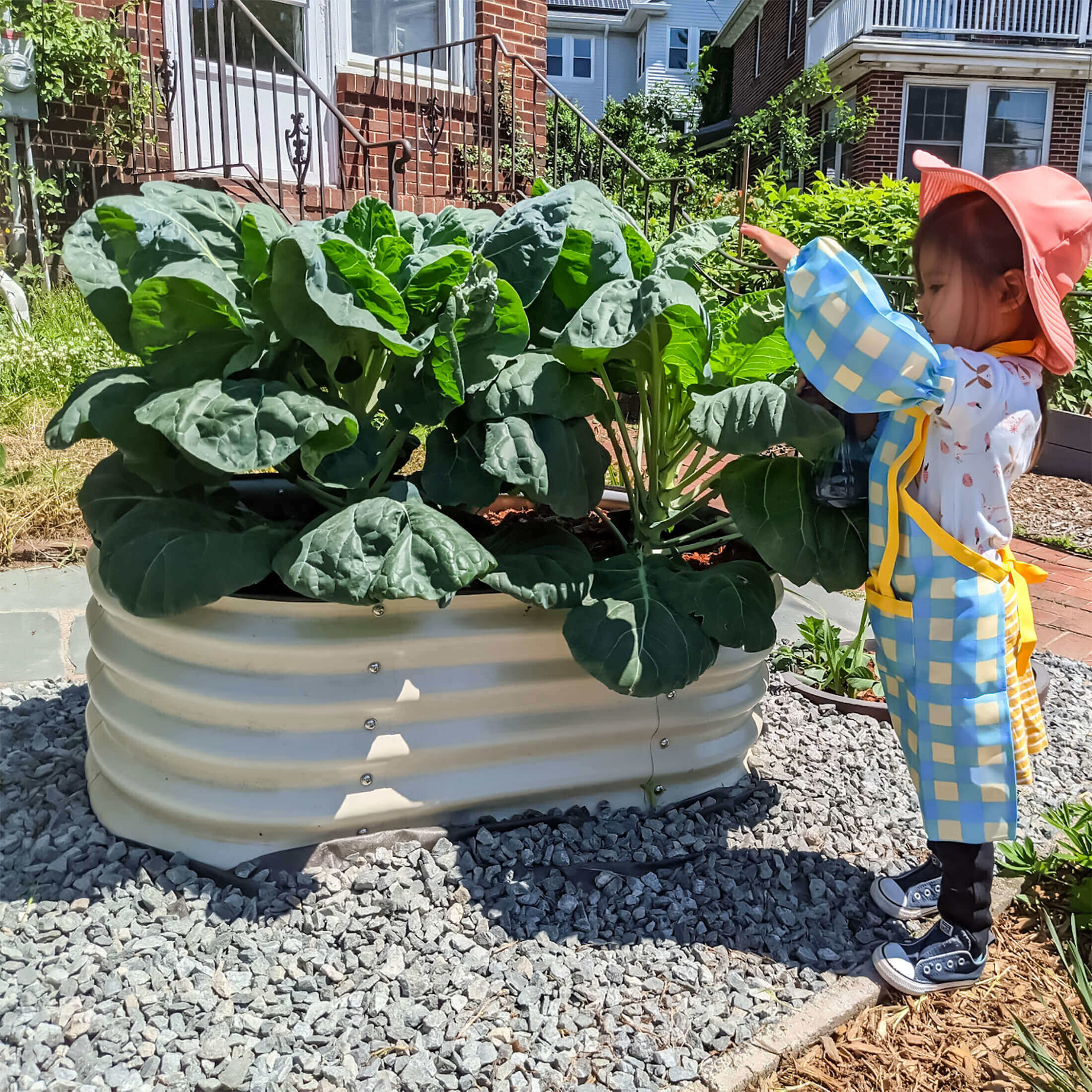 17" Tall Kids First Garden Bed 42" x 24" - Image 8