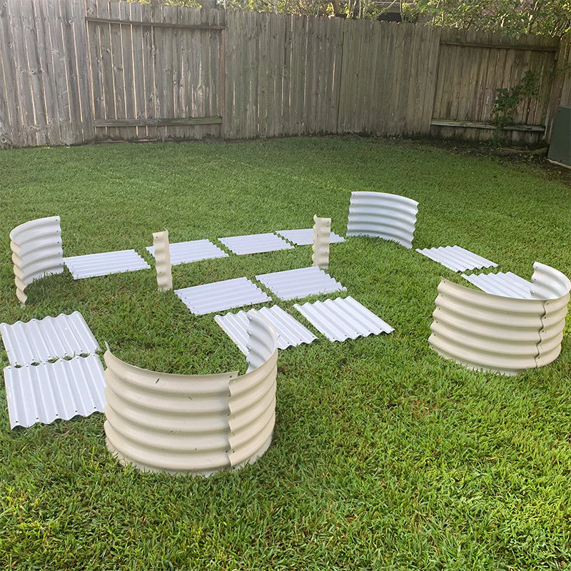 17" Tall U-Shaped Raised Garden Bed Kit - Standard Size - Image 5