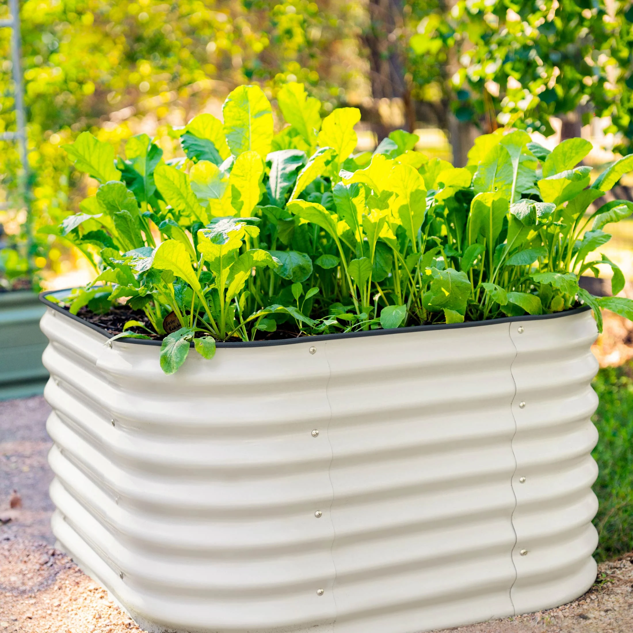 26" Tall 4 In 1 Small Modular Metal Raised Garden Bed Kit - Image 13
