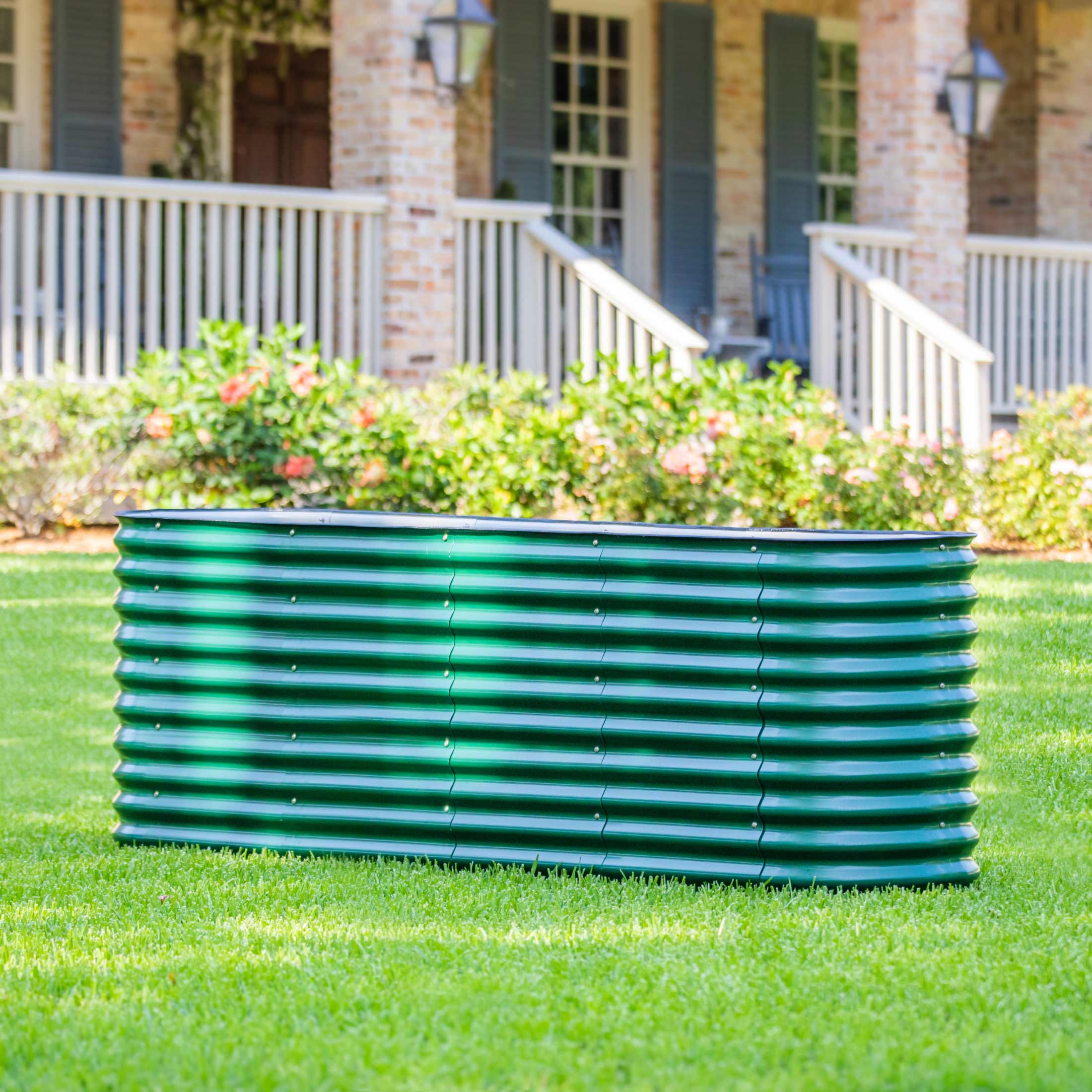 32" Extra Tall 9 In 1 Large Modular Metal Raised Garden Bed Kit - Image 17