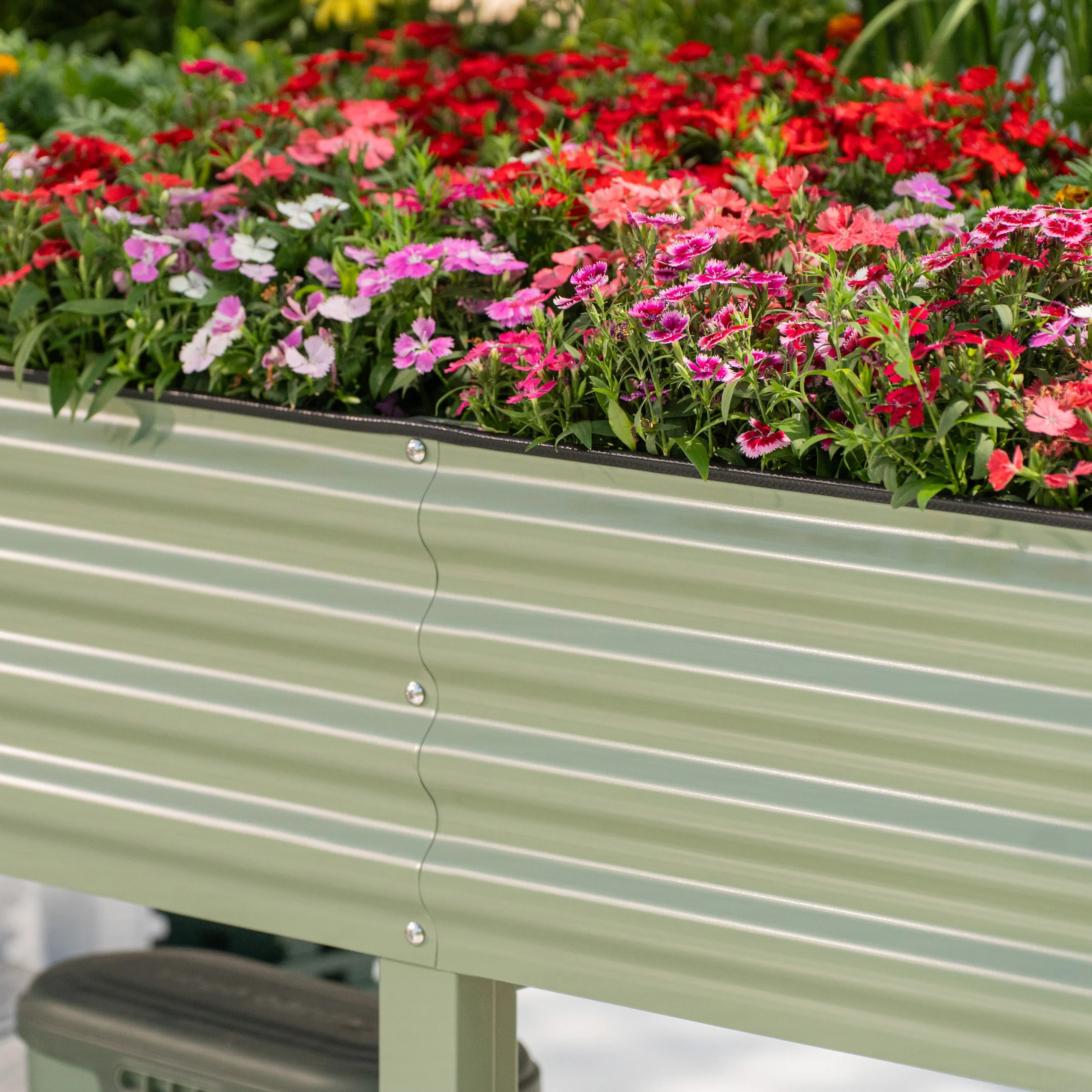 Elevated Garden Bed - Jumbo Series 3' x 8' Wheels Included - Image 12