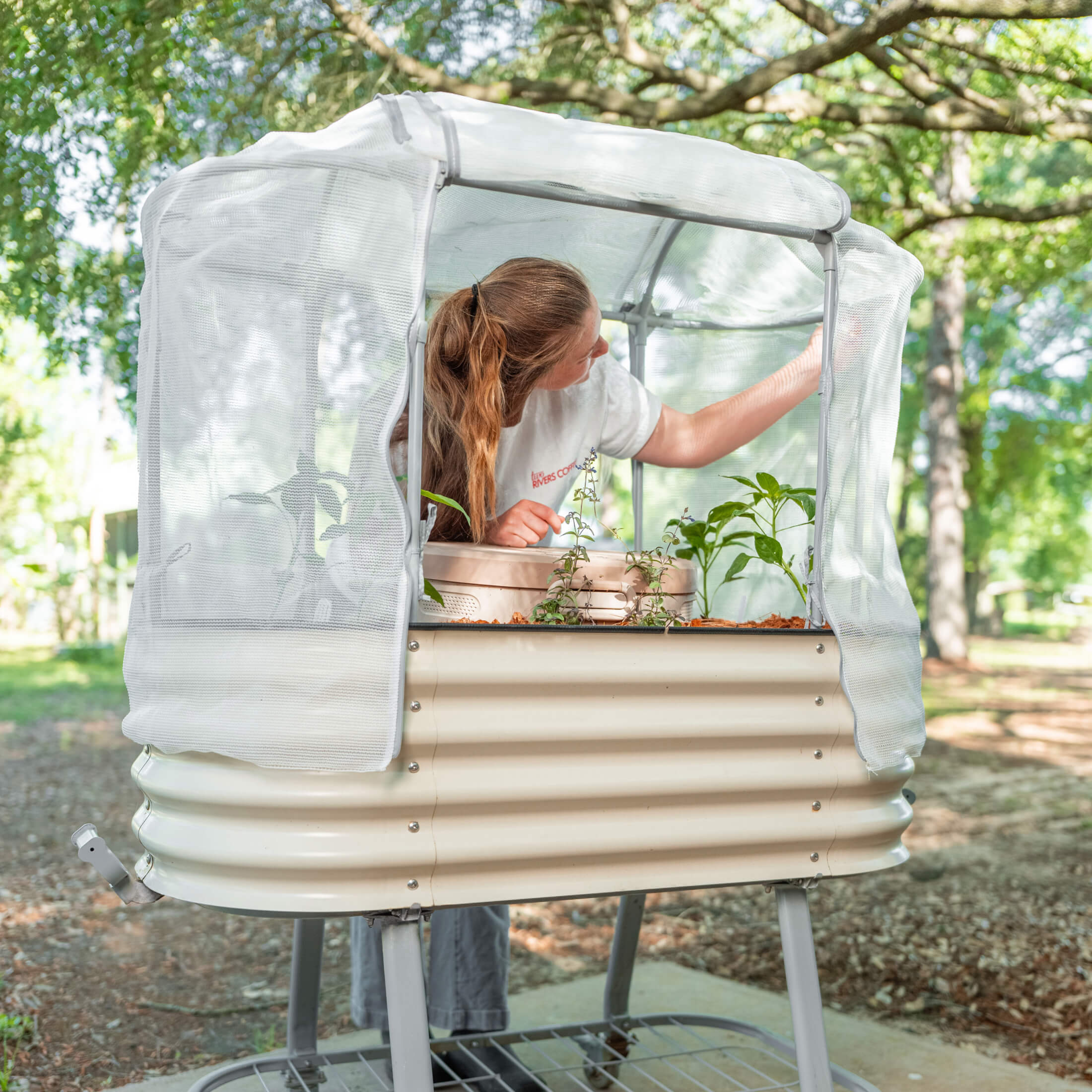 Elevated Garden Bed - S Series 2.0' x 4.0' with Cover - Image 5