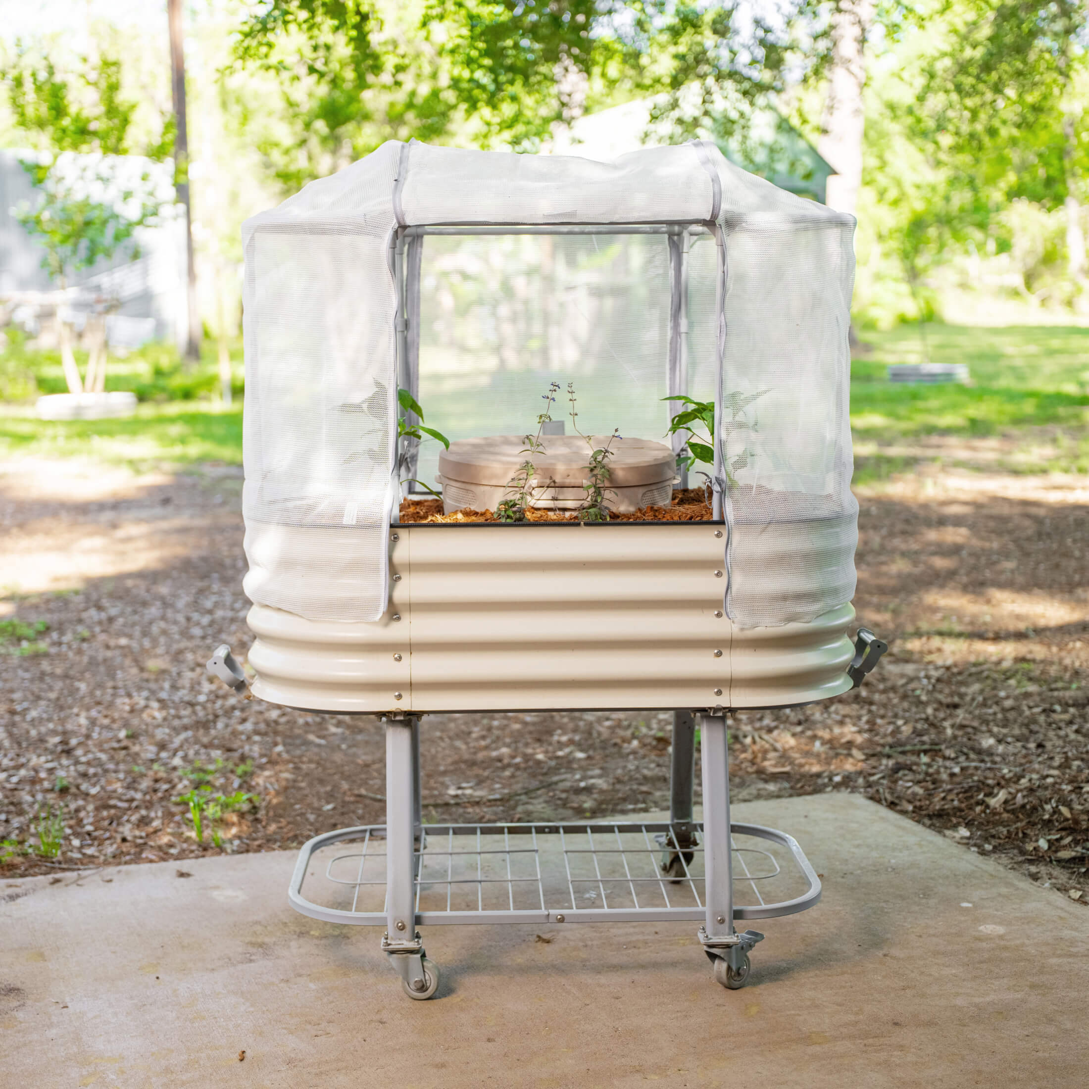 Elevated Garden Bed - S Series 2.0' x 4.0' with Cover - Image 7