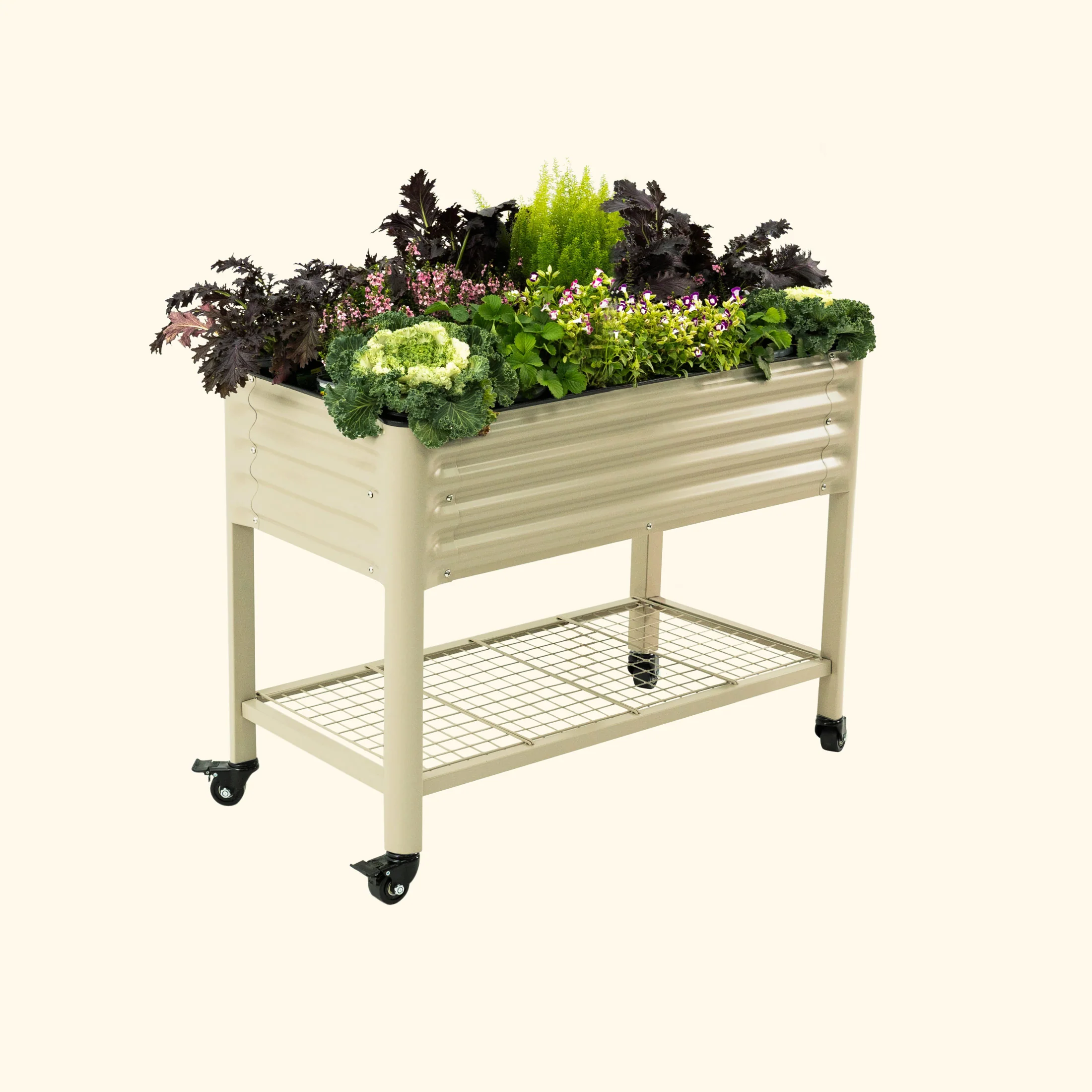 Elevated Garden Bed - 2' x 4' Wheels Included - Image 3