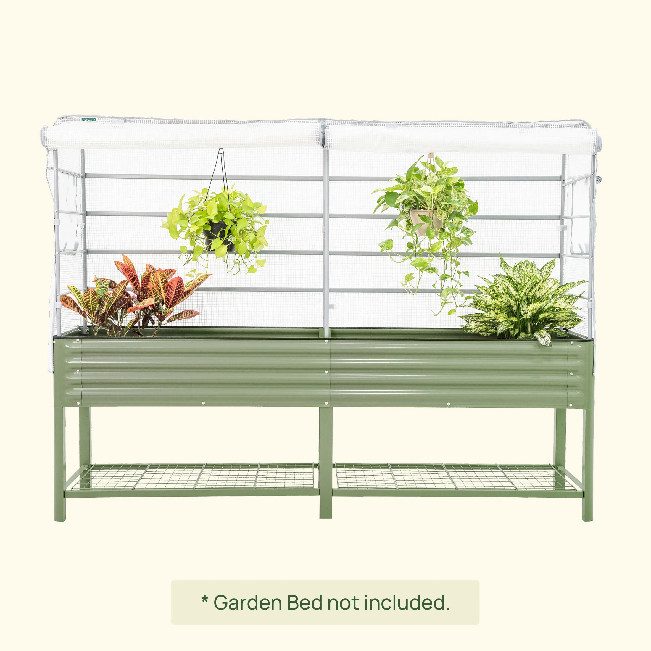 Frost Greenhouse Cover System for Elevated Bed - Image 3