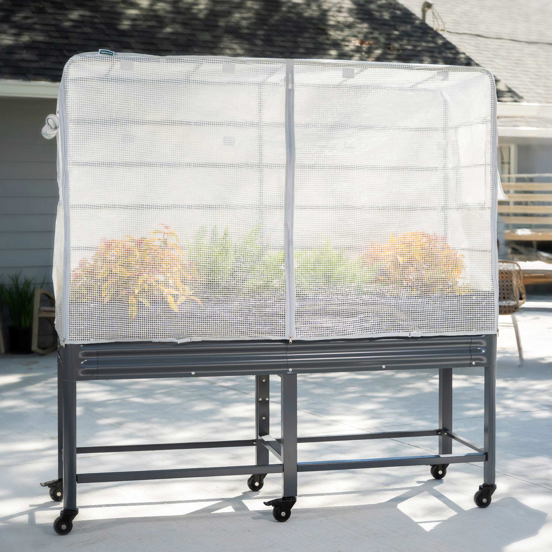 Frost Greenhouse Cover System for Elevated Bed - Image 7