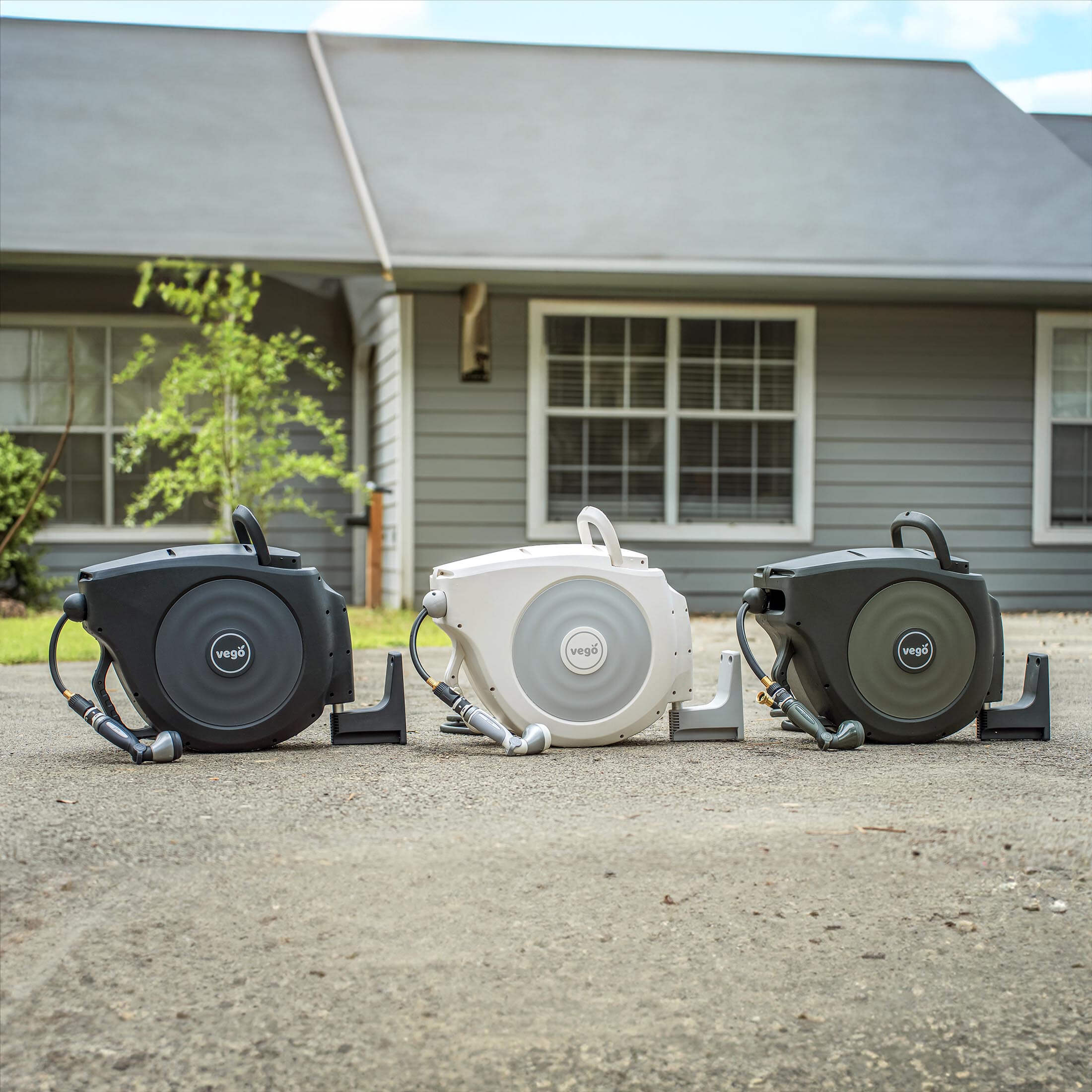 Vego Hi-Flow Retractable Hose Reel Set - Image 12