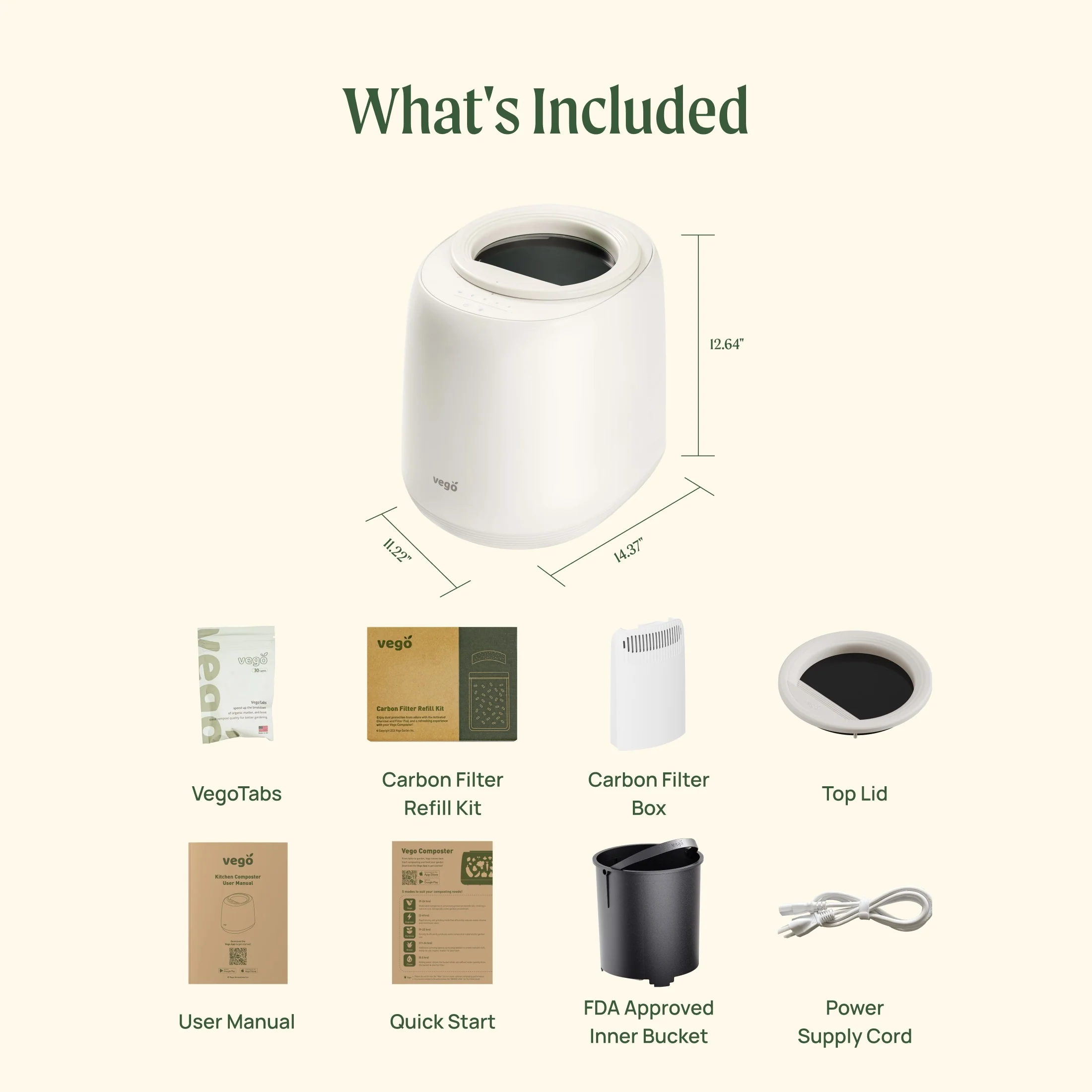 Vego Kitchen Composter - Image 16