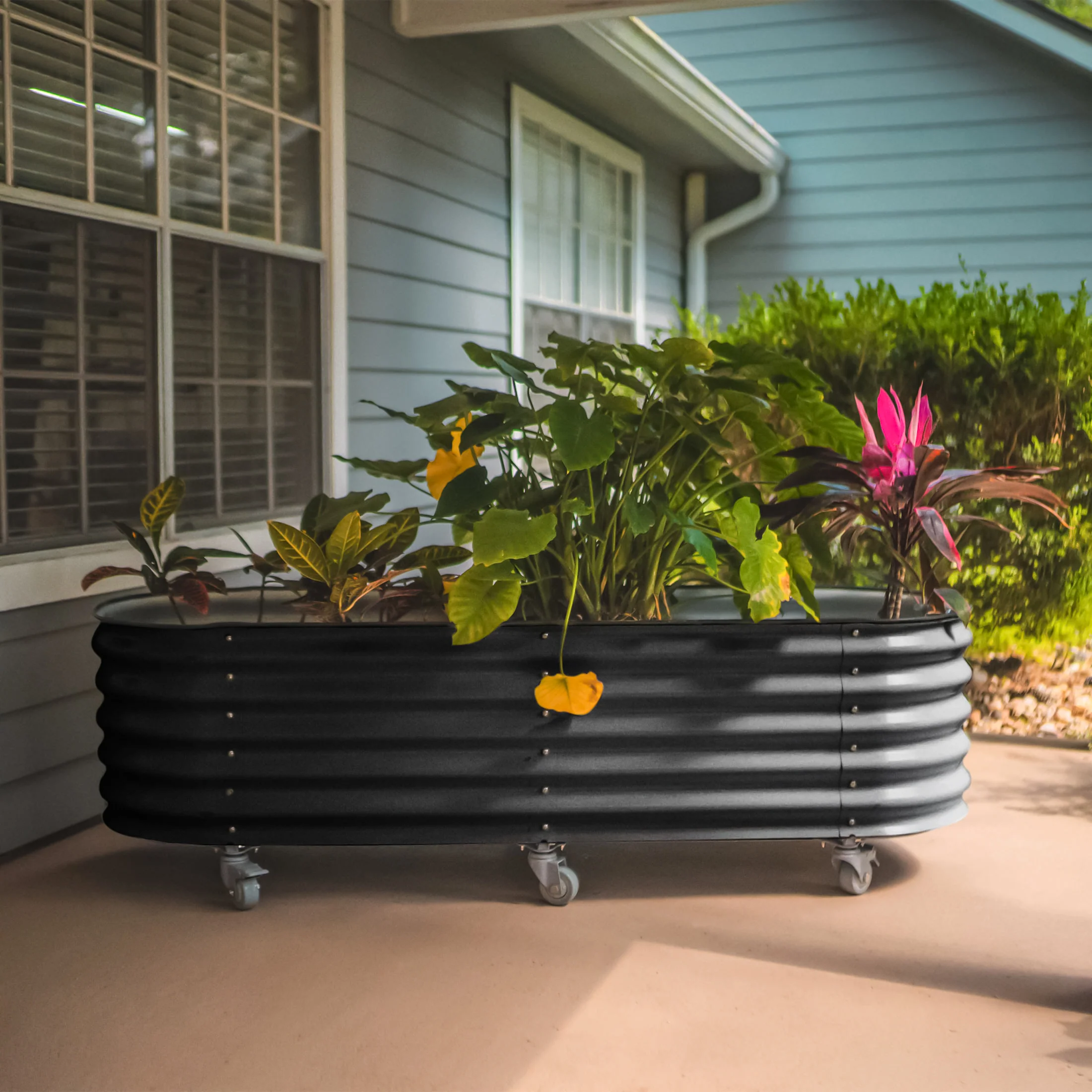 Self-Watering Rolling Garden Bed - 2' x 4' - Image 12