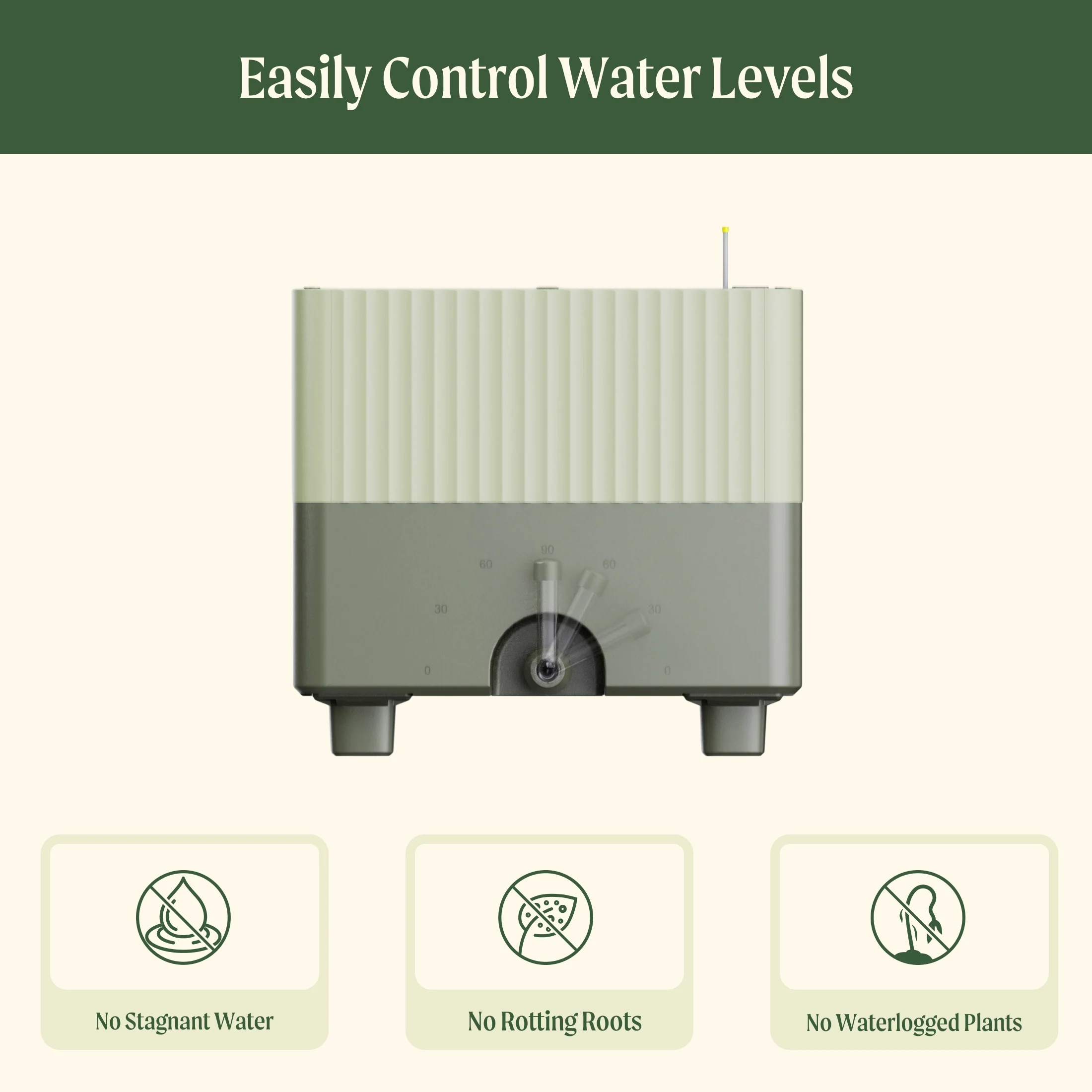 EZCube Self-Watering Planter 21" x 48" - Image 10